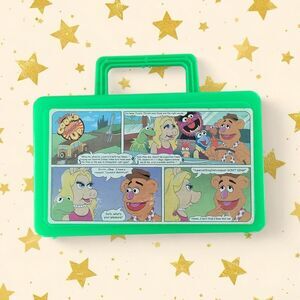 DISNEY Cook’d Up Whirley Vintage Muppets Green Lunch Box Pencil case